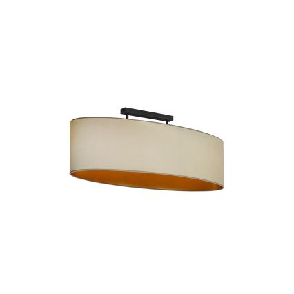 Duolla - Lámpara de techo OVAL VEGAN 2xE27/15W/230V beige