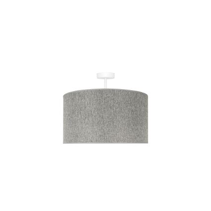 Duolla - Lámpara de techo ROLLER ECO RECYCLING 1xE27/15W/230V diá. 45 cm gris