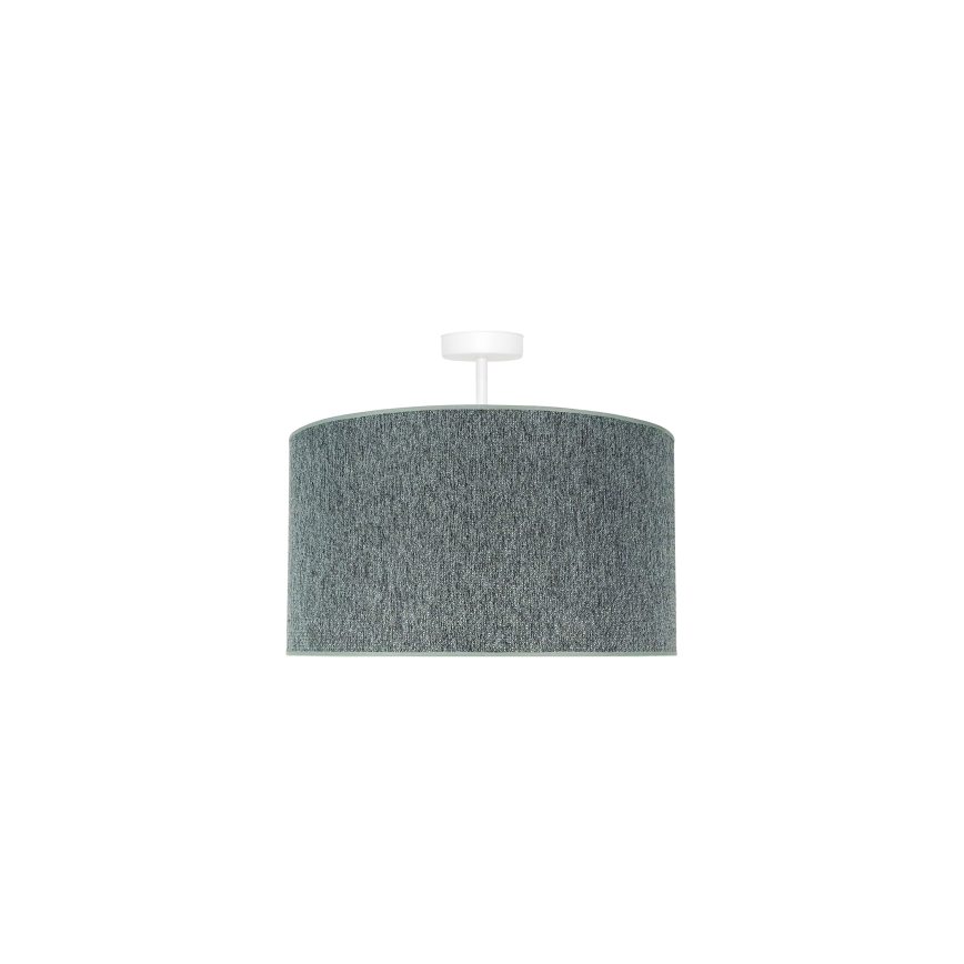 Duolla - Lámpara de techo ROLLER ECO RECYCLING 1xE27/15W/230V diá. 45 cm verde