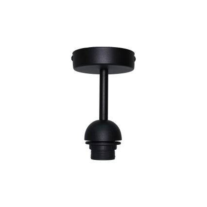 Duolla - Lámpara de techo TOKYO SHINY 1xE27/15W/230V diá. 50 cm negro/cobre