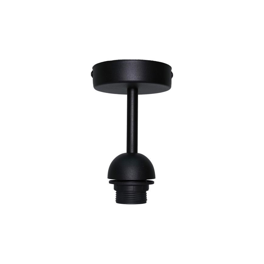 Duolla - Lámpara de techo TOKYO SHINY 1xE27/15W/230V diá. 50 cm negro/cobre