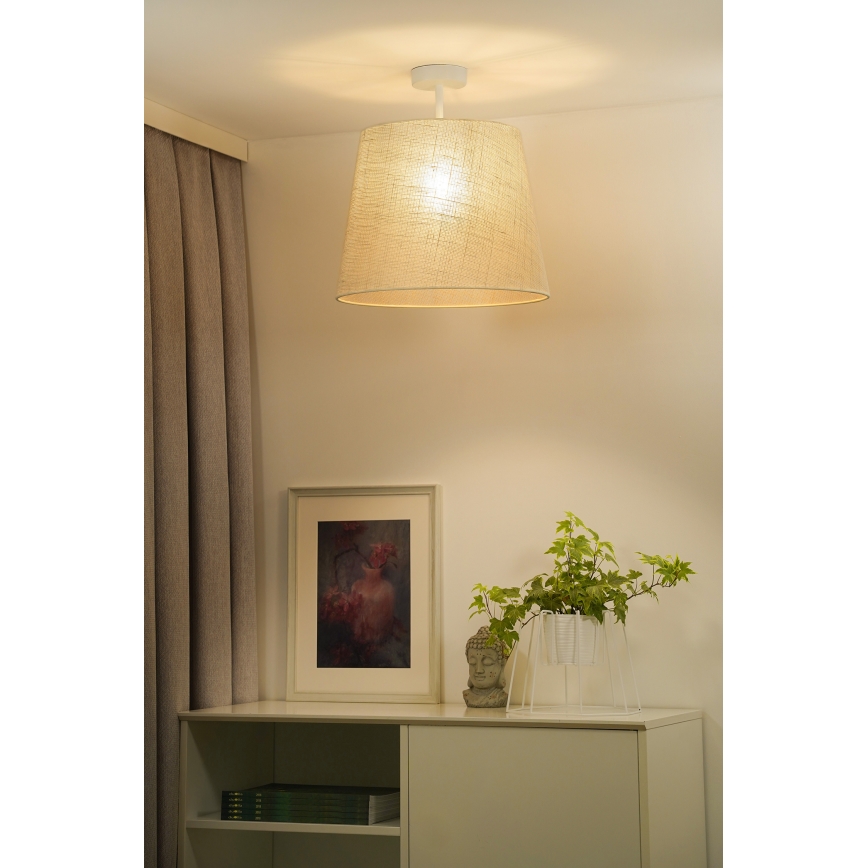 Duolla - Lámpara de techo YUTE 1xE27/15W/230V diá. 38 cm gris