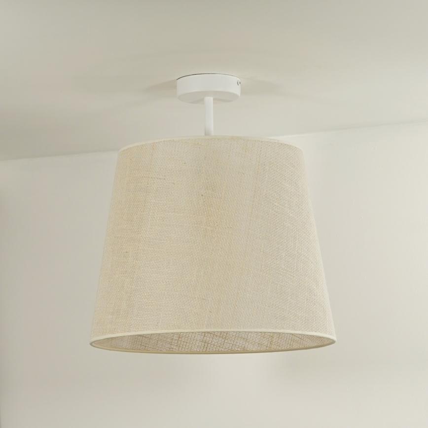Duolla - Lámpara de techo YUTE 1xE27/15W/230V diá. 38 cm gris