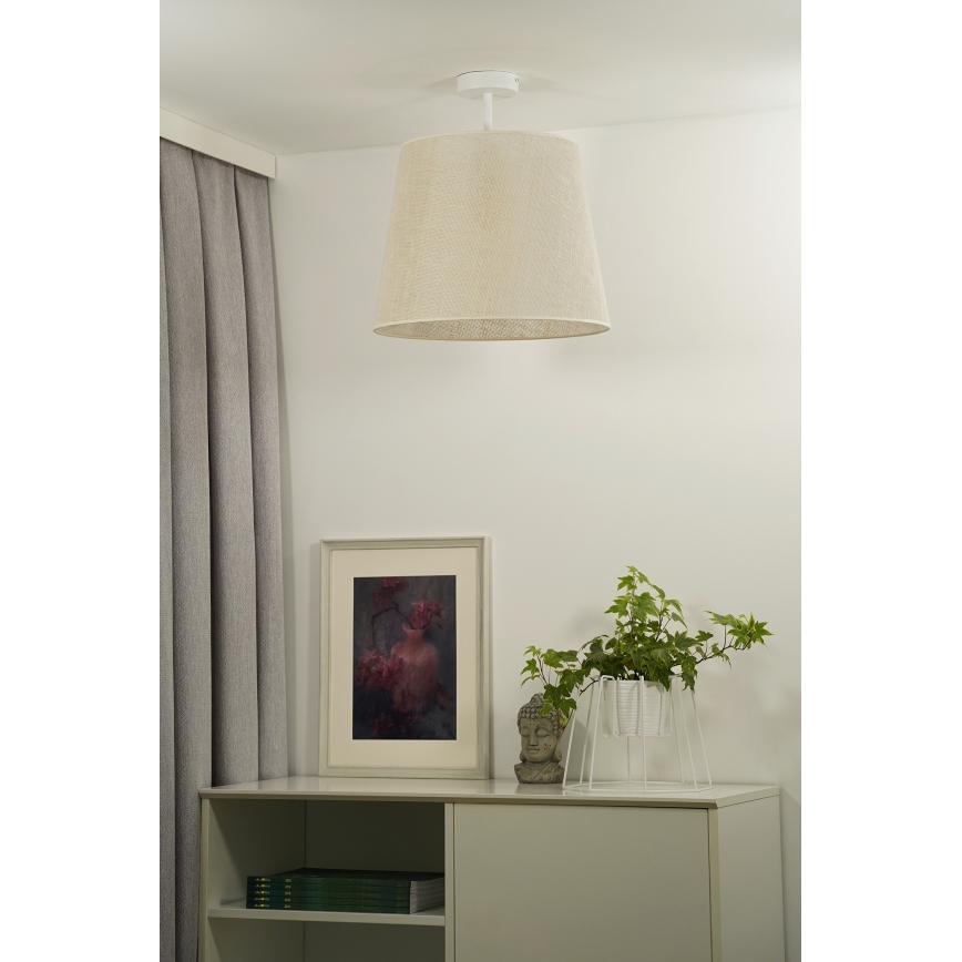 Duolla - Lámpara de techo YUTE 1xE27/15W/230V diá. 38 cm gris