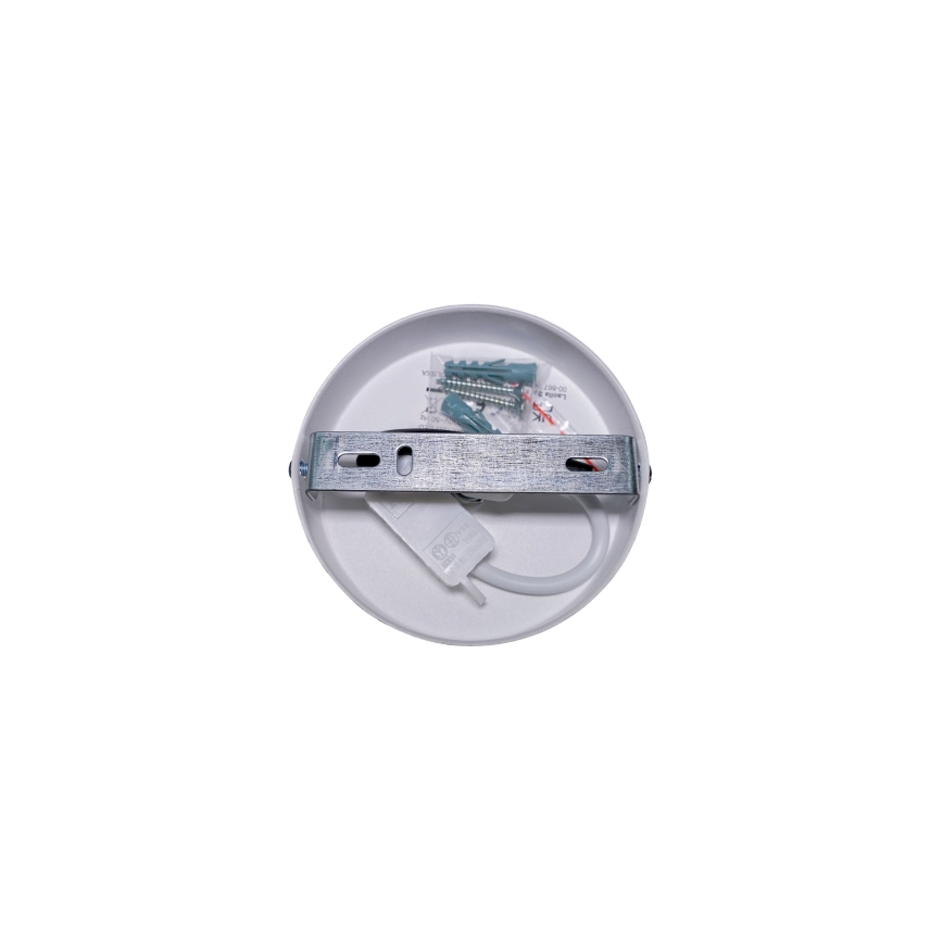 Duolla - Lámpara de techo YUTE 1xE27/15W/230V diá. 38 cm gris