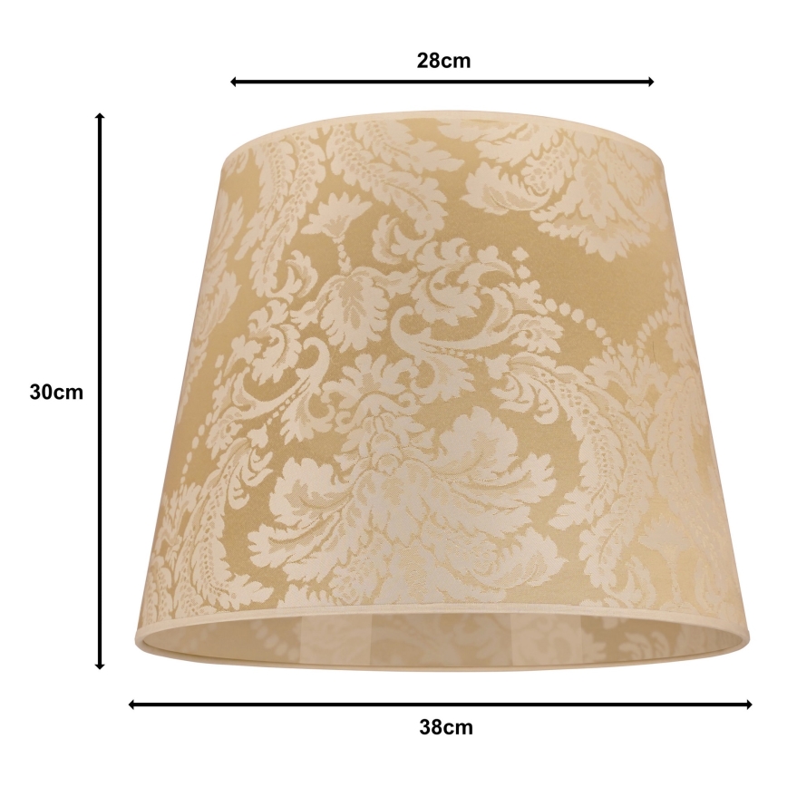 Duolla - Pantalla para araña CLASSIC L E27 diá. 38 cm dorado