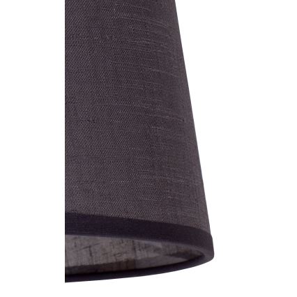 Duolla - Pantalla para lámpara de mesa CLASSIC M E27 diá. 24 cm antracita