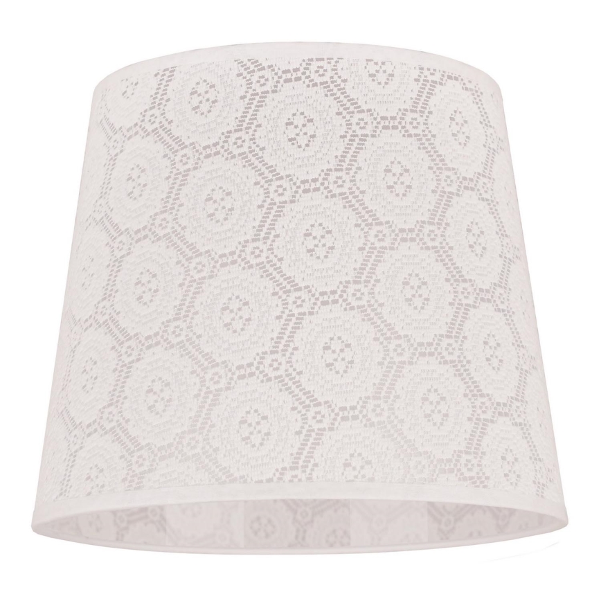 Duolla - Pantalla para lámpara de mesa CLASSIC M E27 diá. 24 cm blanco