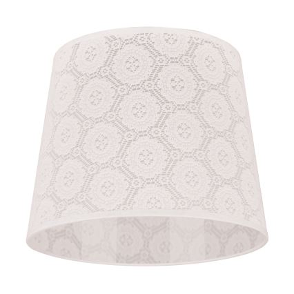 Duolla - Pantalla para lámpara de mesa CLASSIC M E27 diá. 24 cm blanco