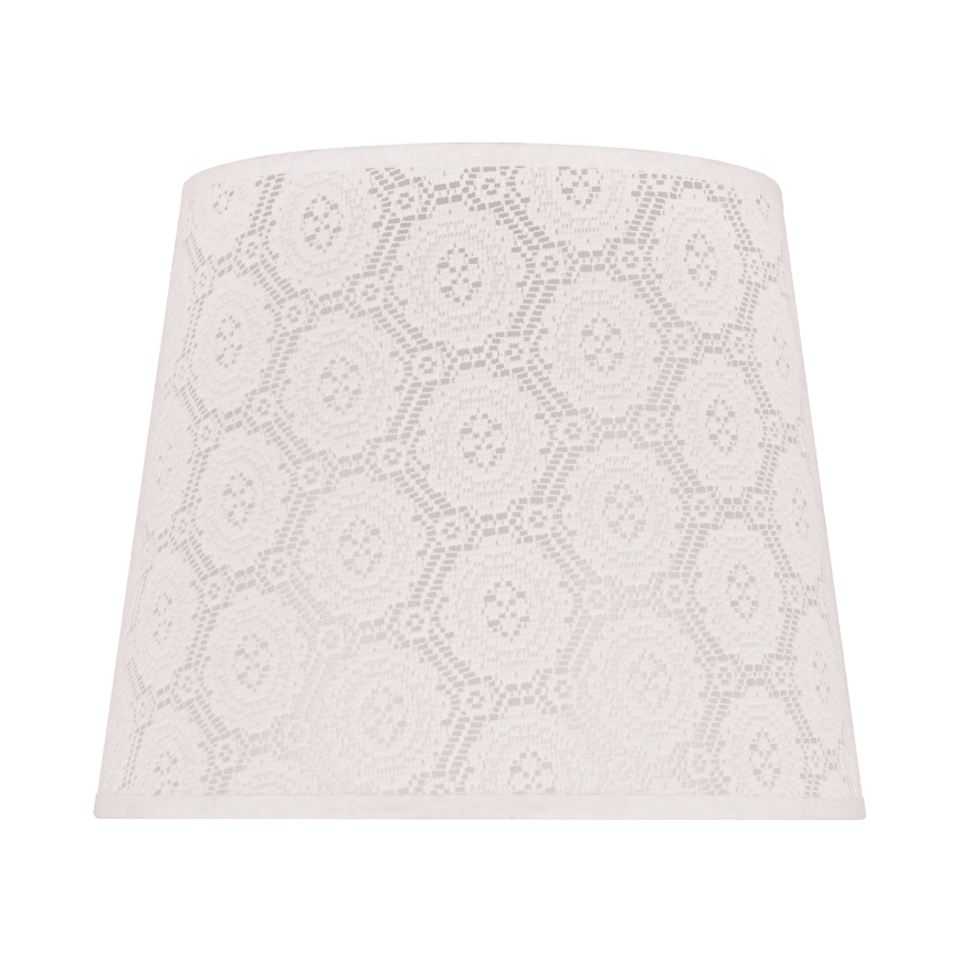 Duolla - Pantalla para lámpara de mesa CLASSIC M E27 diá. 24 cm blanco