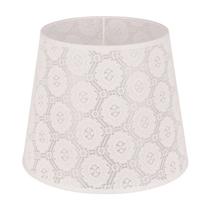 Duolla - Pantalla para lámpara de mesa CLASSIC M E27 diá. 24 cm blanco