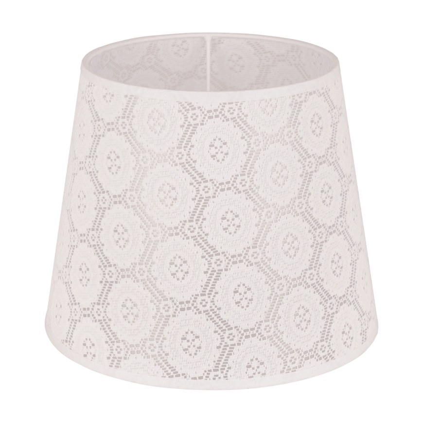 Duolla - Pantalla para lámpara de mesa CLASSIC M E27 diá. 24 cm blanco
