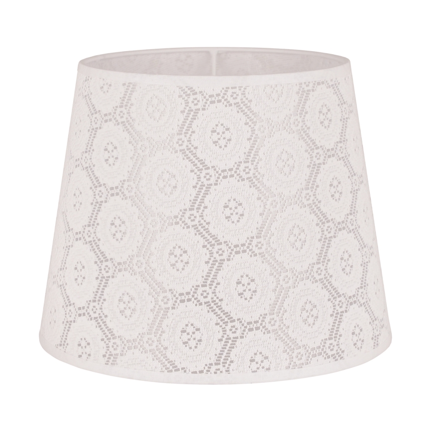 Duolla - Pantalla para lámpara de mesa CLASSIC M E27 diá. 24 cm blanco