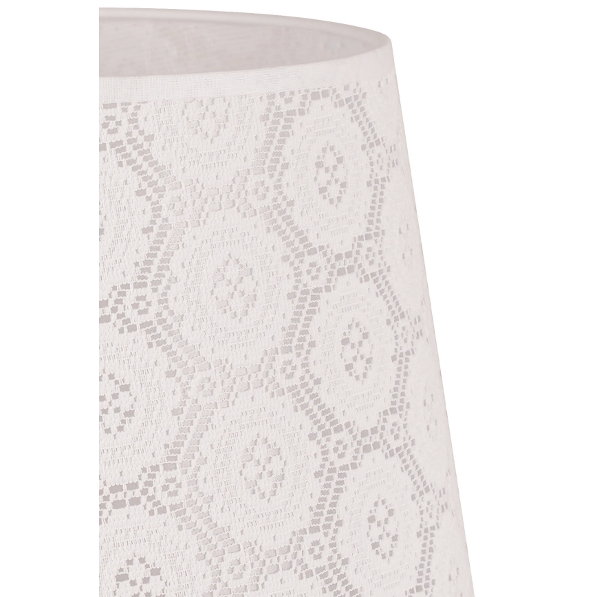 Duolla - Pantalla para lámpara de mesa CLASSIC M E27 diá. 24 cm blanco