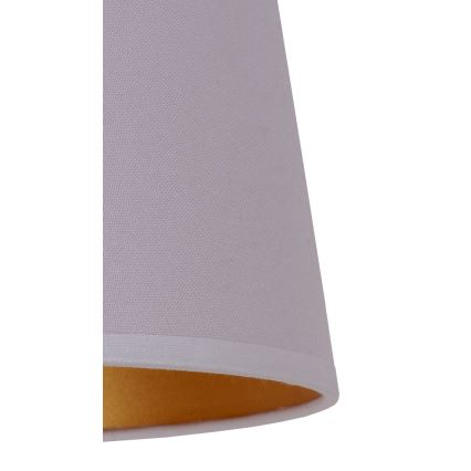 Duolla - Pantalla para lámpara de mesa CLASSIC M E27 diá. 24 cm gris