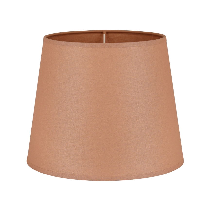 Duolla - Pantalla para lámpara de mesa CLASSIC M E27 diá. 24 cm marrón