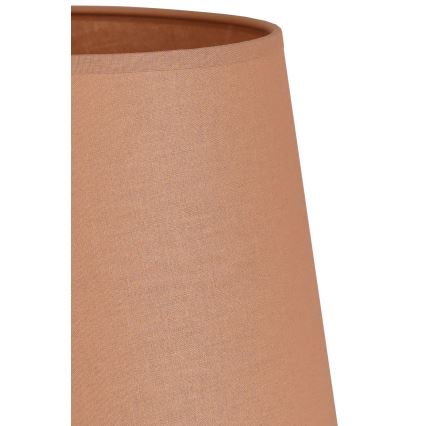 Duolla - Pantalla para lámpara de mesa CLASSIC M E27 diá. 24 cm marrón
