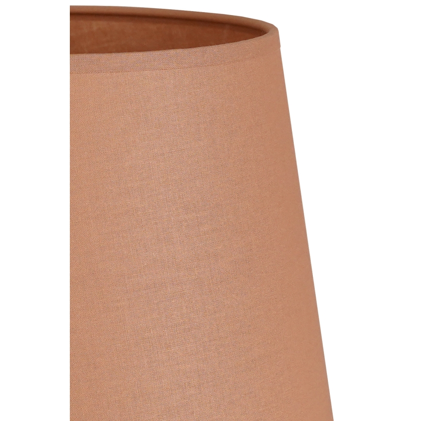 Duolla - Pantalla para lámpara de mesa CLASSIC M E27 diá. 24 cm marrón