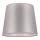 Duolla - Pantalla para lámpara de mesa CLASSIC M E27 diá. 24 cm plata