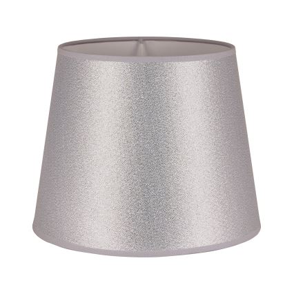 Duolla - Pantalla para lámpara de mesa CLASSIC M E27 diá. 24 cm plata
