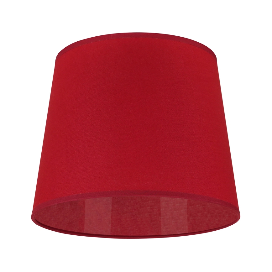 Duolla - Pantalla para lámpara de mesa CLASSIC M E27 diá. 24 cm rojo