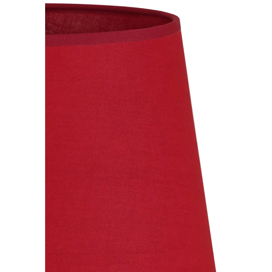 Duolla - Pantalla para lámpara de mesa CLASSIC M E27 diá. 24 cm rojo