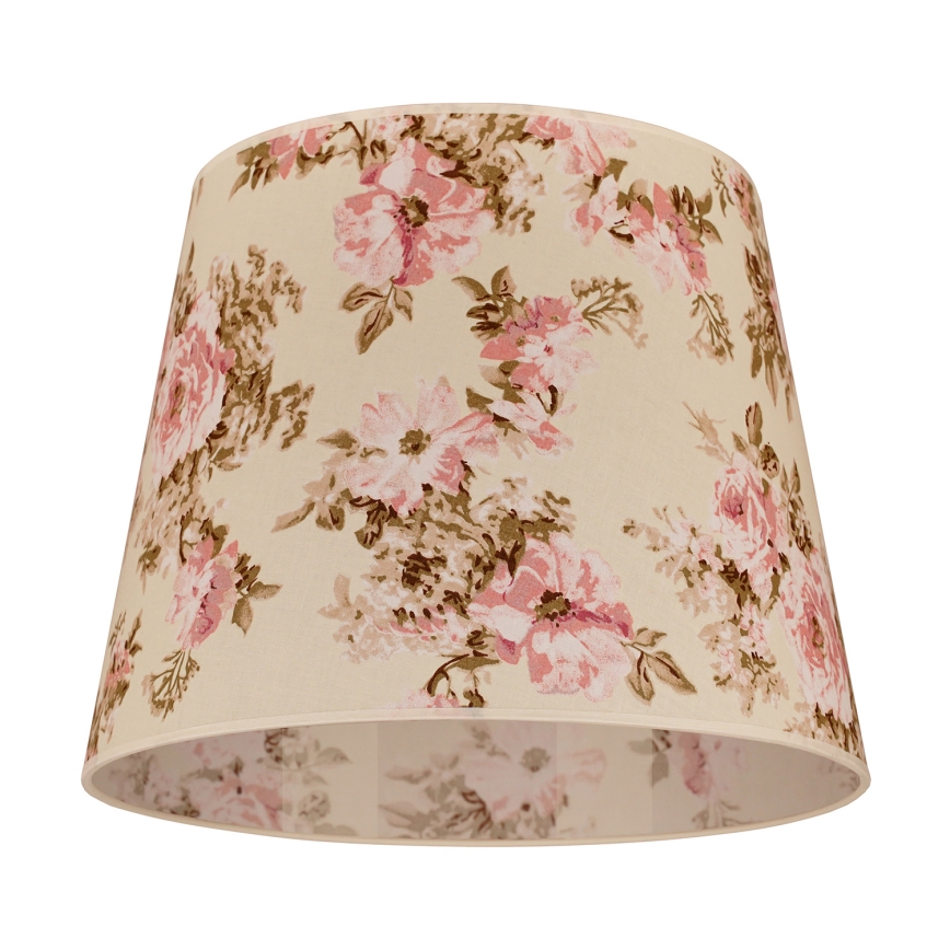 Duolla - Pantalla para lámpara de mesa CLASSIC M E27 diá. 24 cm rosa