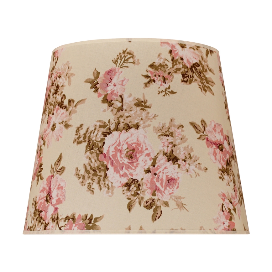 Duolla - Pantalla para lámpara de mesa CLASSIC M E27 diá. 24 cm rosa