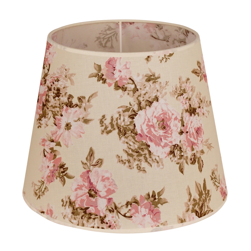 Duolla - Pantalla para lámpara de mesa CLASSIC M E27 diá. 24 cm rosa