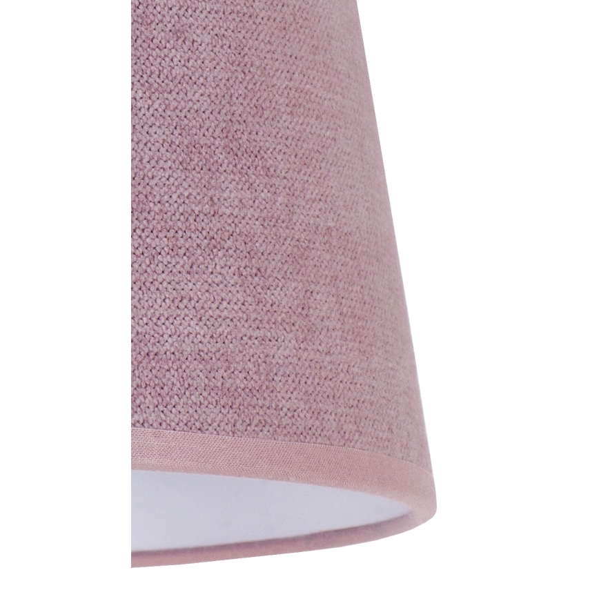 Duolla - Pantalla para lámpara de mesa CLASSIC M E27 diá. 24 cm rosa