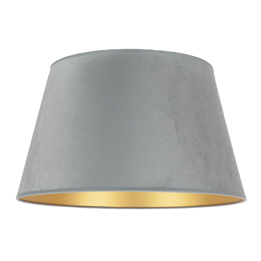 Duolla - Pantalla para lámpara de mesa CONE M E27 diá. 28 cm gris