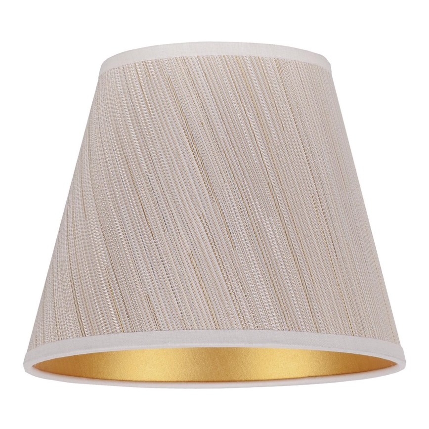 Duolla - Pantalla para lámpara de mesa SOFIA XS E14 d. 18,5 cm beige