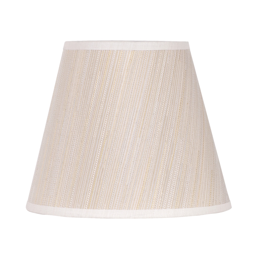 Duolla - Pantalla para lámpara de mesa SOFIA XS E14 d. 18,5 cm beige