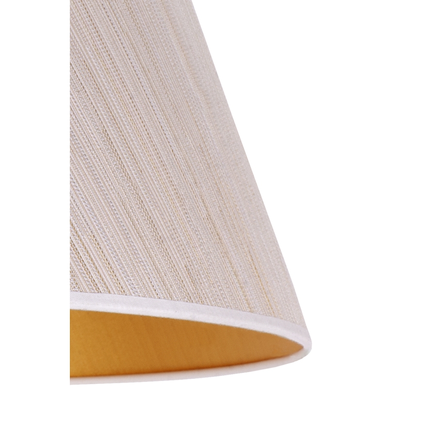 Duolla - Pantalla para lámpara de mesa SOFIA XS E14 d. 18,5 cm beige