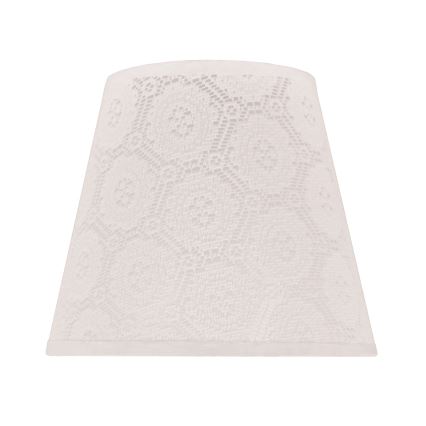 Duolla - Pantalla para lámpara de mesa SOFIA XS E14 d. 18,5 cm blanco