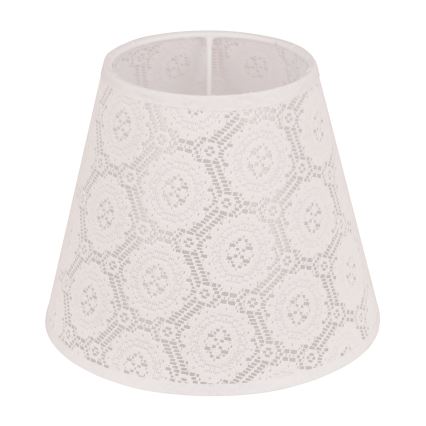 Duolla - Pantalla para lámpara de mesa SOFIA XS E14 d. 18,5 cm blanco
