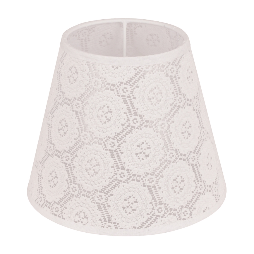 Duolla - Pantalla para lámpara de mesa SOFIA XS E14 d. 18,5 cm blanco