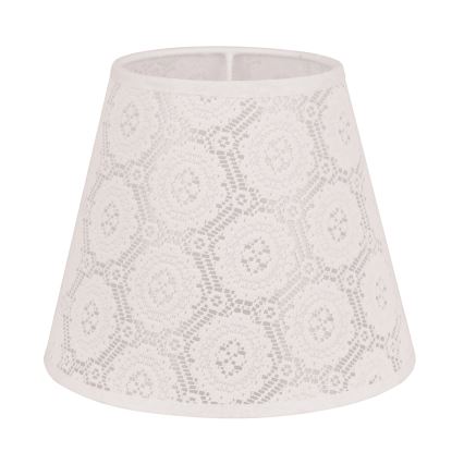 Duolla - Pantalla para lámpara de mesa SOFIA XS E14 d. 18,5 cm blanco