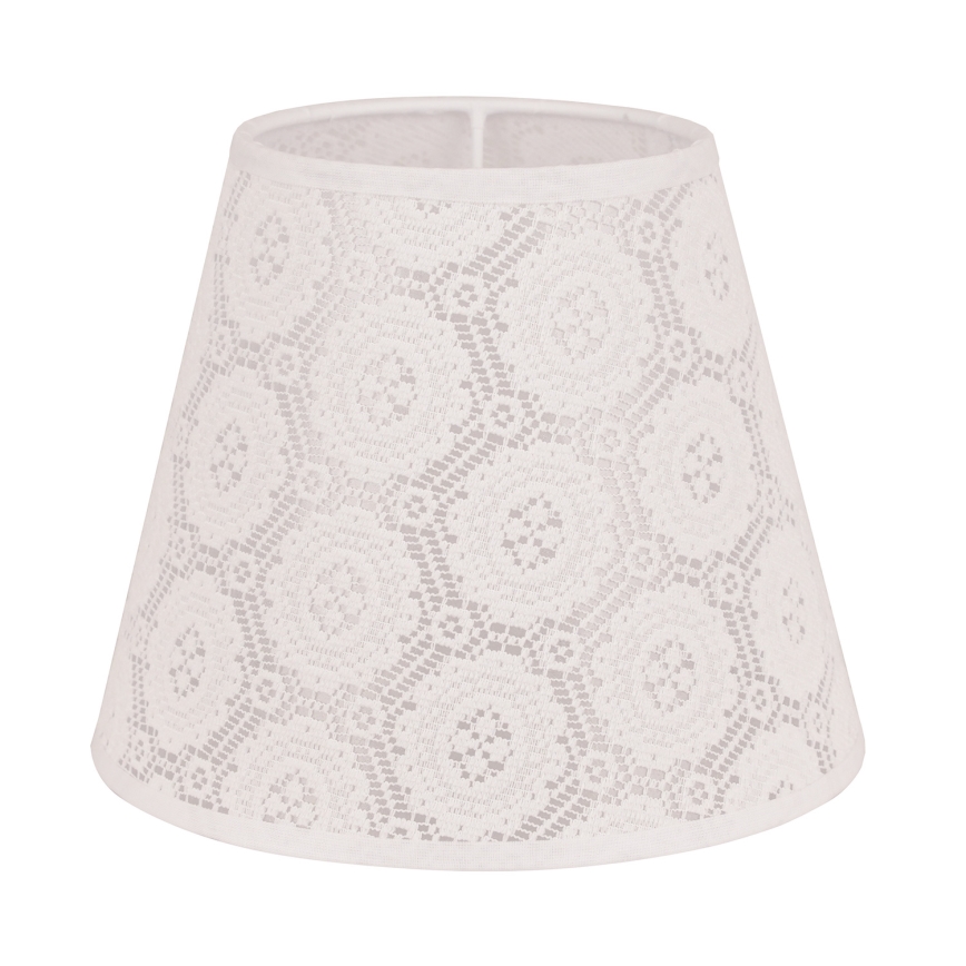 Duolla - Pantalla para lámpara de mesa SOFIA XS E14 d. 18,5 cm blanco