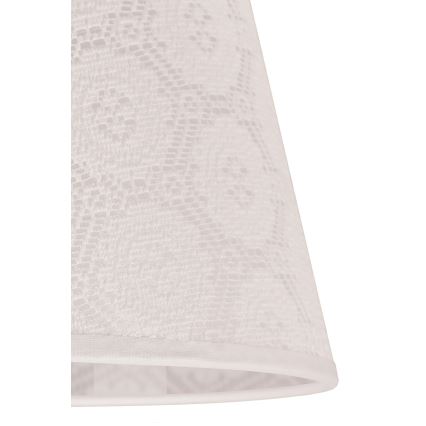 Duolla - Pantalla para lámpara de mesa SOFIA XS E14 d. 18,5 cm blanco