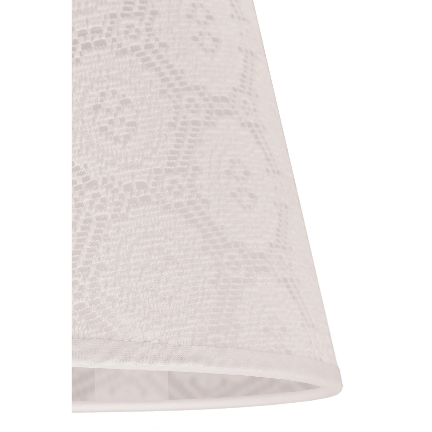 Duolla - Pantalla para lámpara de mesa SOFIA XS E14 d. 18,5 cm blanco