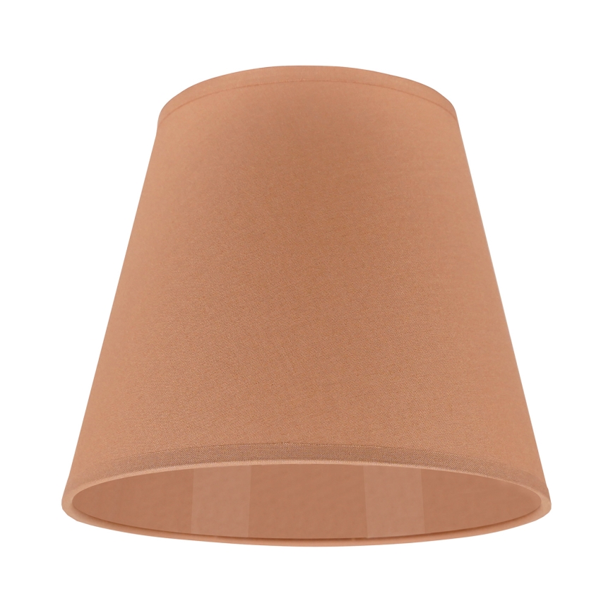 Duolla - Pantalla para lámpara de mesa SOFIA XS E14 d. 18,5 cm marrón