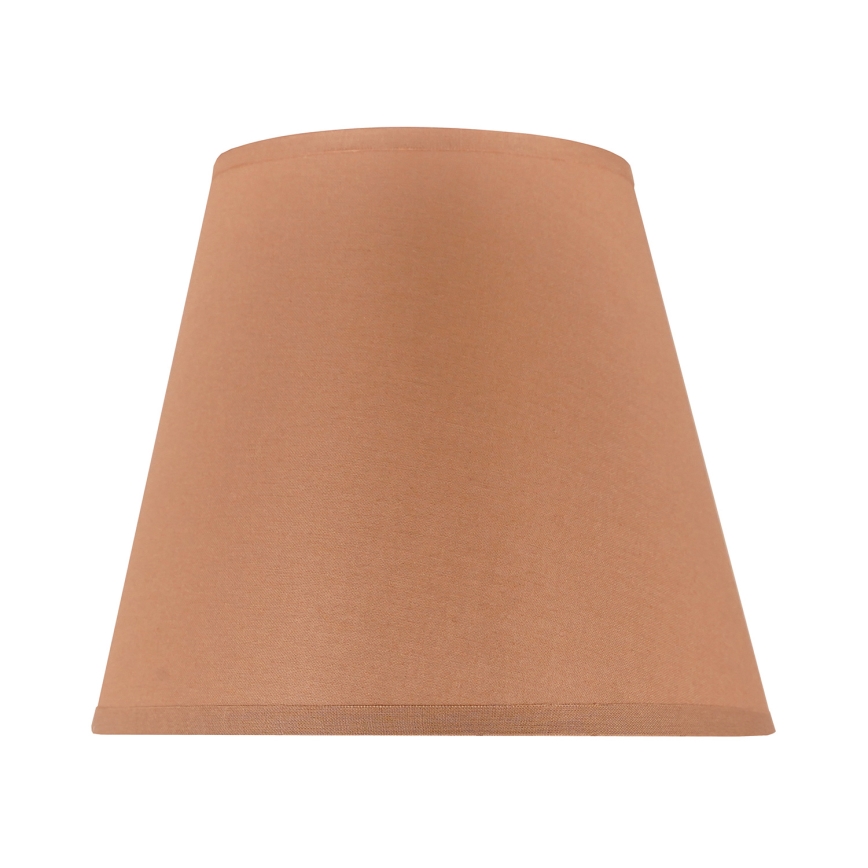 Duolla - Pantalla para lámpara de mesa SOFIA XS E14 d. 18,5 cm marrón