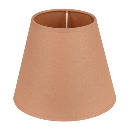 Duolla - Pantalla para lámpara de mesa SOFIA XS E14 d. 18,5 cm marrón