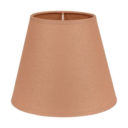 Duolla - Pantalla para lámpara de mesa SOFIA XS E14 d. 18,5 cm marrón
