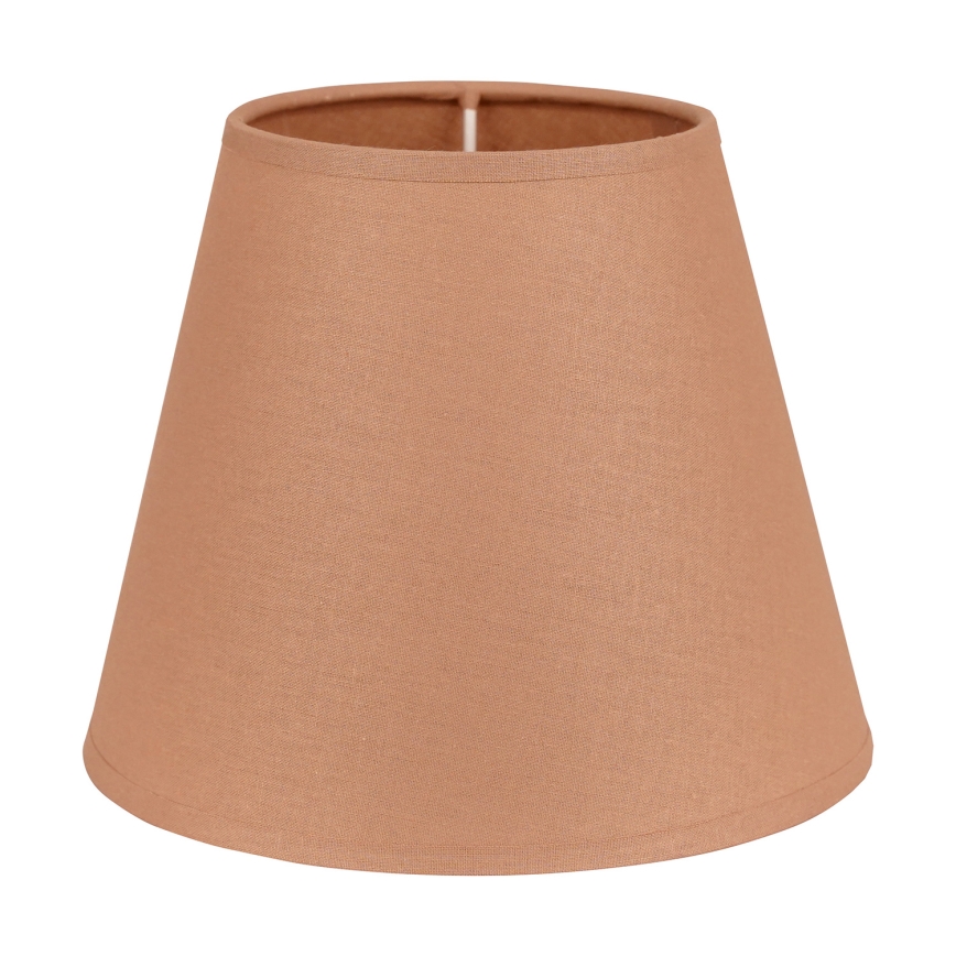 Duolla - Pantalla para lámpara de mesa SOFIA XS E14 d. 18,5 cm marrón