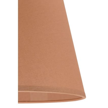 Duolla - Pantalla para lámpara de mesa SOFIA XS E14 d. 18,5 cm marrón