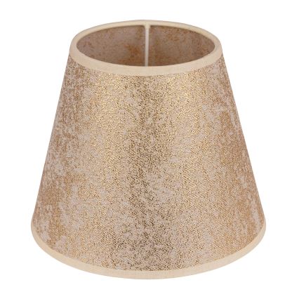 Duolla - Pantalla para lámpara de mesa SOFIA XS E14 d. 18,5 cm oro