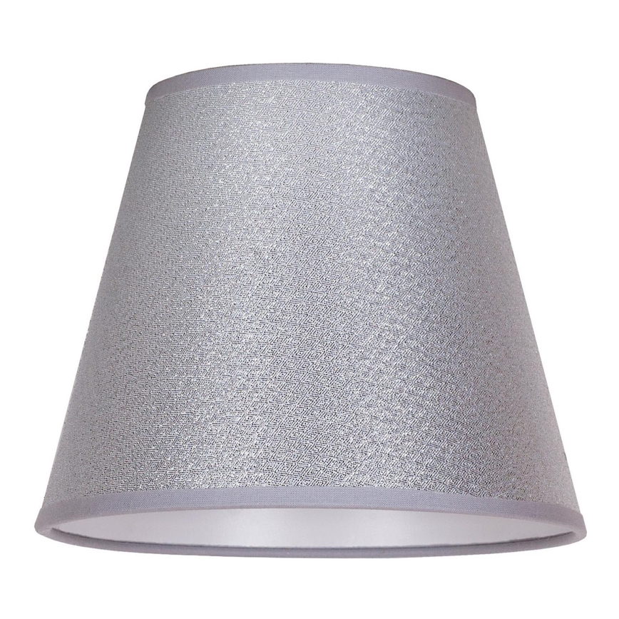 Duolla - Pantalla para lámpara de mesa SOFIA XS E14 d. 18,5 cm plata