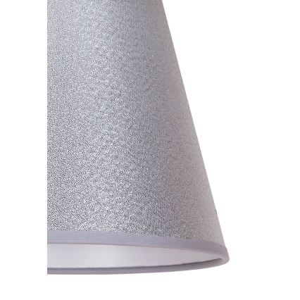 Duolla - Pantalla para lámpara de mesa SOFIA XS E14 d. 18,5 cm plata